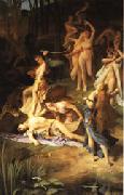 Emile Levy Death of Orpheus oil painting picture wholesale
